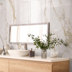 Diamante Calacatta Gold 60x60 Lucido - Pavimento Effetto Marmo