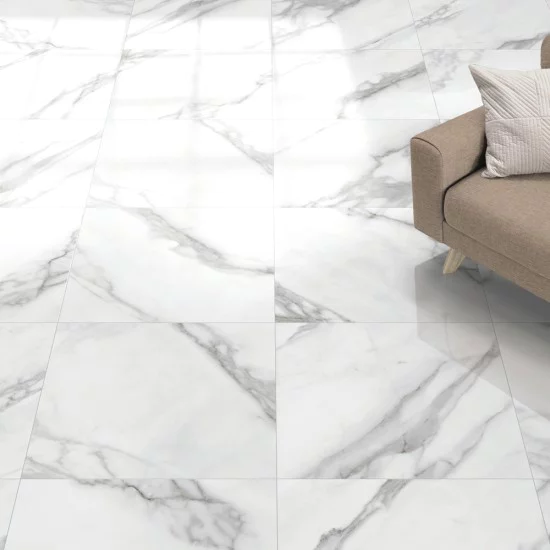 Pavimento Marmo Calacatta – Stile Classico in Chiave Moderna