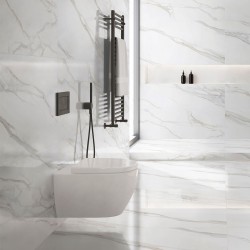 Diamante Gold White 60x120 Lucido - Pavimento Effetto Marmo