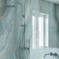 Diamante Onice Azzurro  60x120 Lucido - Pavimento Effetto Marmo