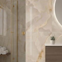 Diamante Onice Oro  60x120 Lucido - Pavimento Effetto Marmo