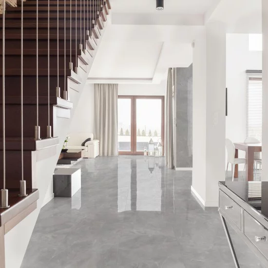 Diamante Silver 60x120 Lucido - Pavimento Effetto Marmo