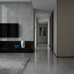 Diamante Silver Lucido - Pavimento Effetto Marmo