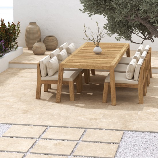 Materia 120x120 - Pavimento Effetto Pietra