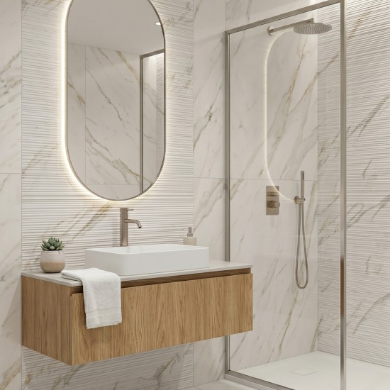 Mythos 60x120 Dec. Stripes - Pavimento Effetto Marmo